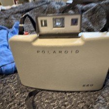 Polaroid Automatic 220 Gray Vintage Instant Camera Land Camera