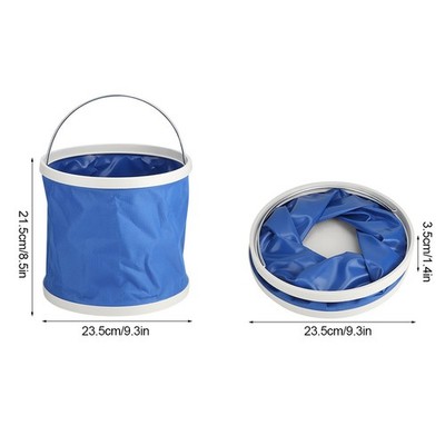 Rhs Bucket Portable Collapsible Bucket Water Storage Container Folding Bucket For ...