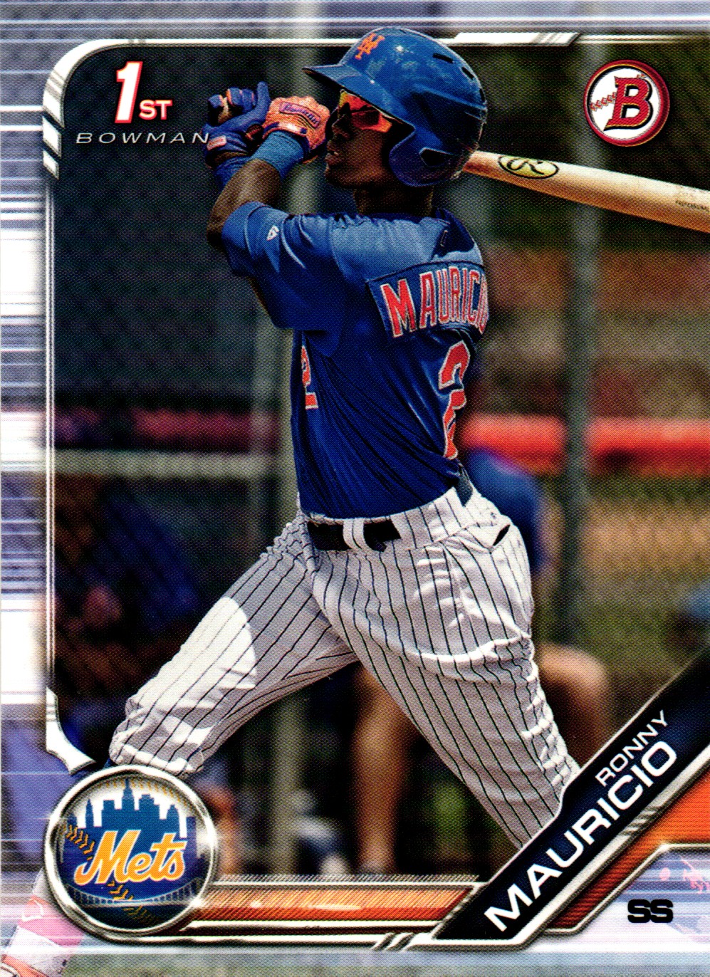 2019 Bowman #BP-107 Ronny Mauricio Prospects