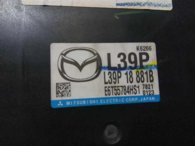 Módulo de control electrónico para computadora de motor ECM L39P18881B compatible con 08 MAZDA CX-7 60 Foto 2 de 4