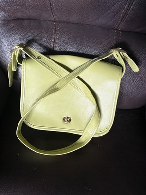 Alpha Kappa Alpha Women's Green Shoulder Purse/ Bag ~ Great Condition