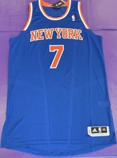 Authentic Carmelo Anthony #7 New York Knicks Adidas Rev30 On Court Jersey 2XL+2