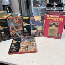 Vintage 1970 s GAF Talking View-Master In The Original Box W 3 Reels Bambi Etc
