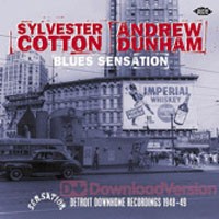 Sylvester Cotton/And - Blues Sensation Detroit Down - Cd - G3Z