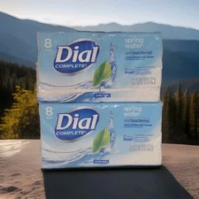 X2 Dial Refresh Renew Spring Water Antibacterial Bar Soap 8 Pack, 16 Total VALUE