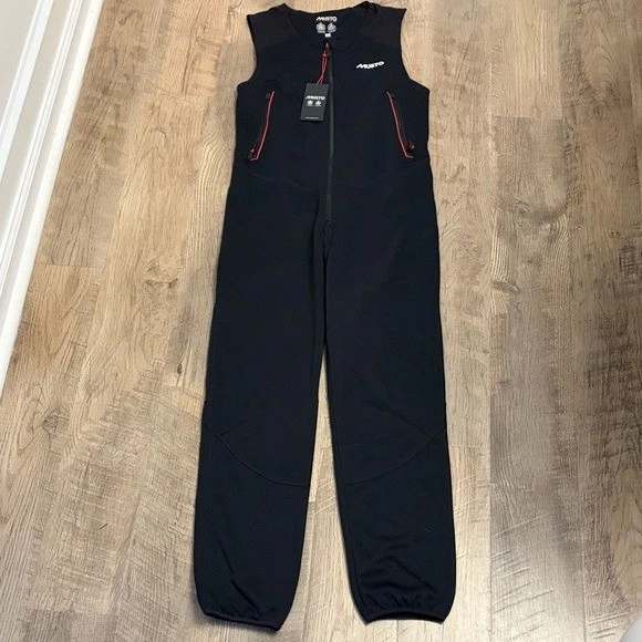 Musto Mid Layer Salopette Sailing Bibs Black M