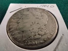 1901O Morgan Silver Dollar In Circulated Condition 90% Silver See Pictures