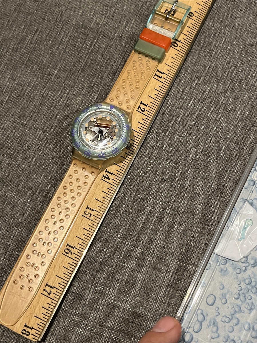 Swatch Scuba SDK104 0 Jelly Bubbles JELLY - Vintage Quartz Watch 