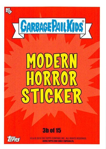 GARBAGE PAIL KIDS REVENGE OF OH, THE HORROR-IBLE PICK-A-CARD 2019 BASE STICKERS - Picture 233 of 401