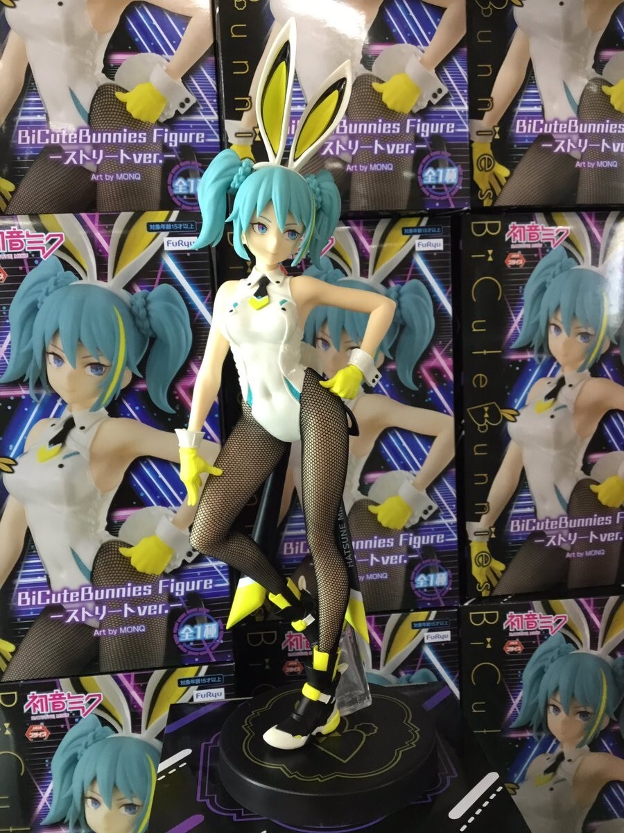 bicute bunnies フィギュア 18体セット まとめ売り FuRyu Prize Hatsune Miku BiCute Bunnies Figure Street Ver