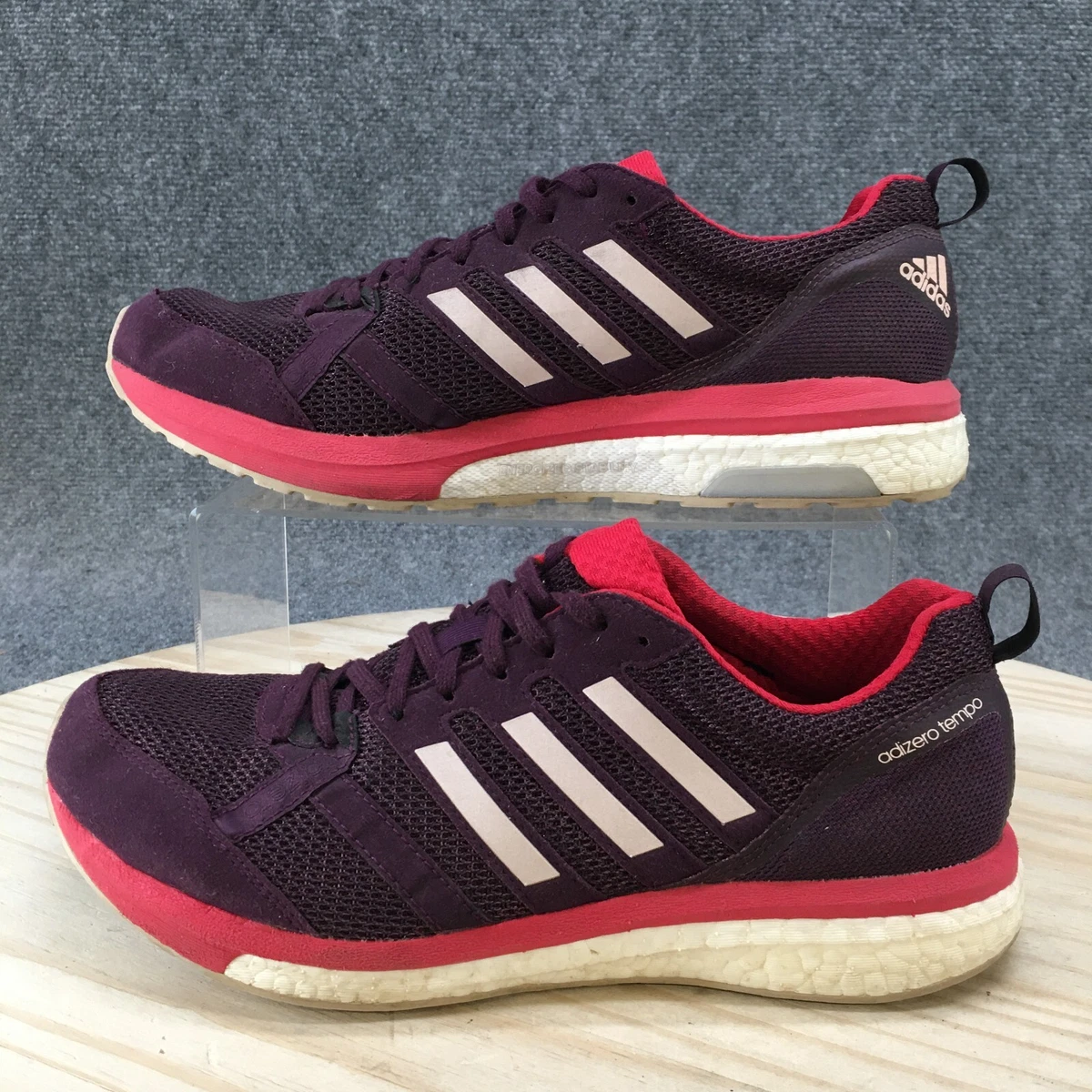 Adidas Shoes 9.5 Adizero Tempo Boost 9 Athletic Sneakers BA8239