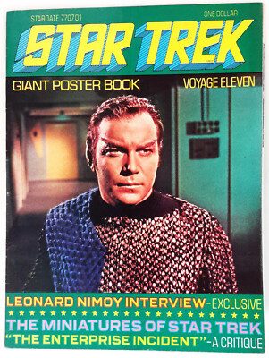 Original 1976 Star Trek Giant Fold-Out Poster Book Collection