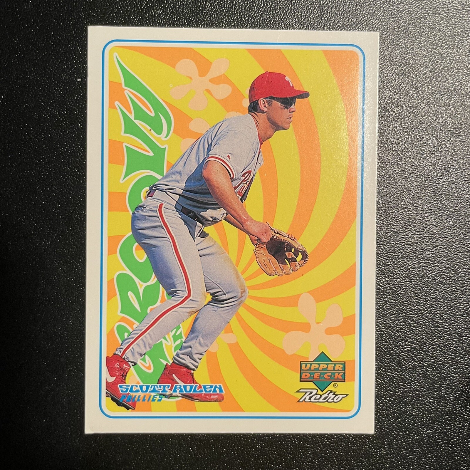 1998 Upper Deck Retro Groovy Kind of Glove Scott Rolen #G25 B3