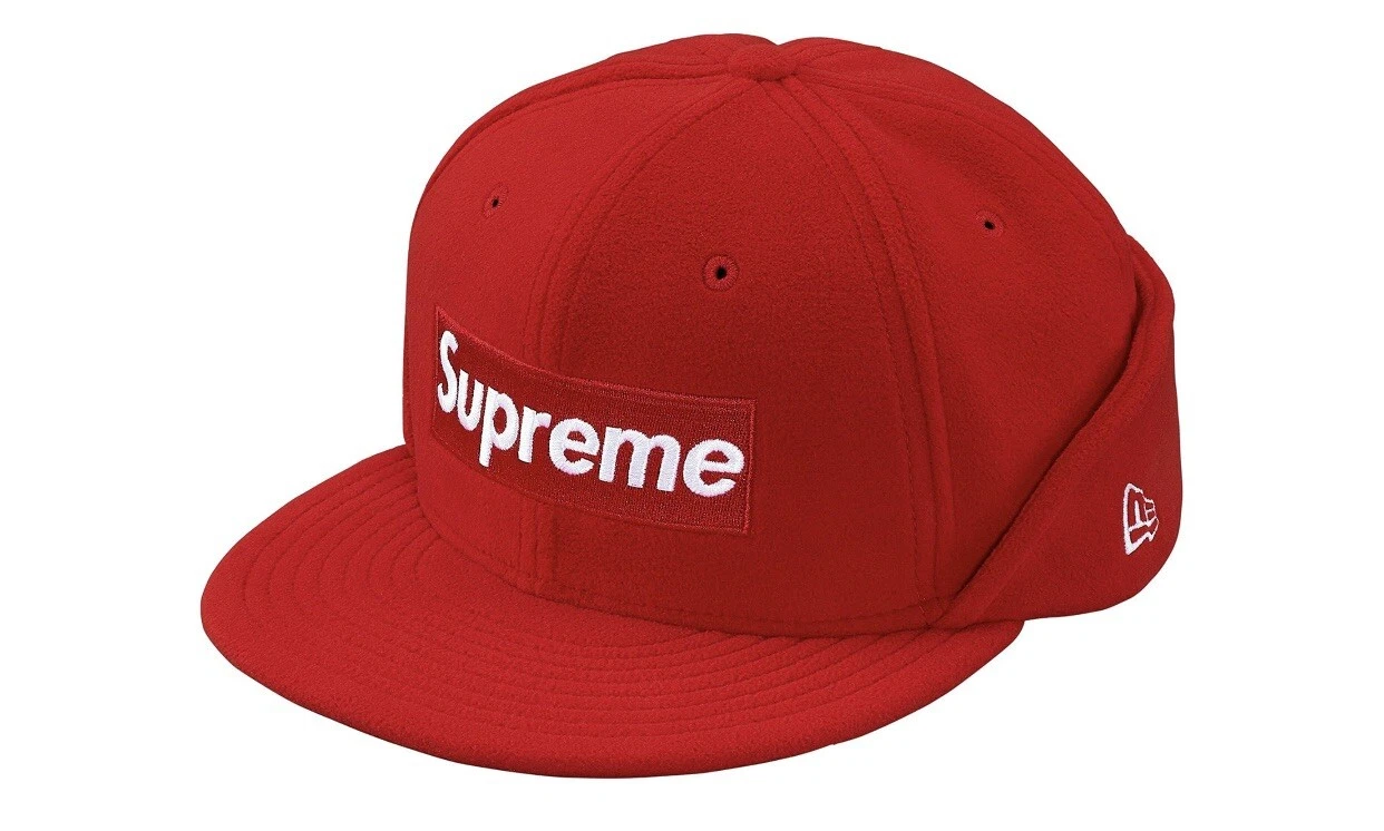 DS : Bouchon d'oreille Polartec Supreme x New Era « Rouge » taille 7 1/8
