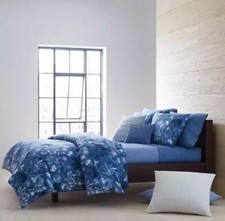 Calvin Klein Kensington Ice Floral Queen Duvet Cover Shams Coverlet Set Sheets