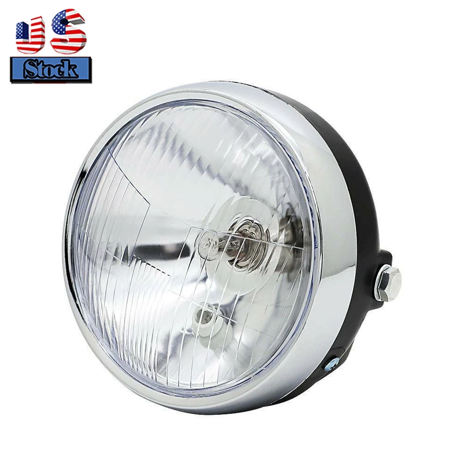 Funda de lámpara y cubo de faro H4 para Yamaha DT400 DT250 DT175 DT125 DT100 DT80 GT80 Foto 2 de 4