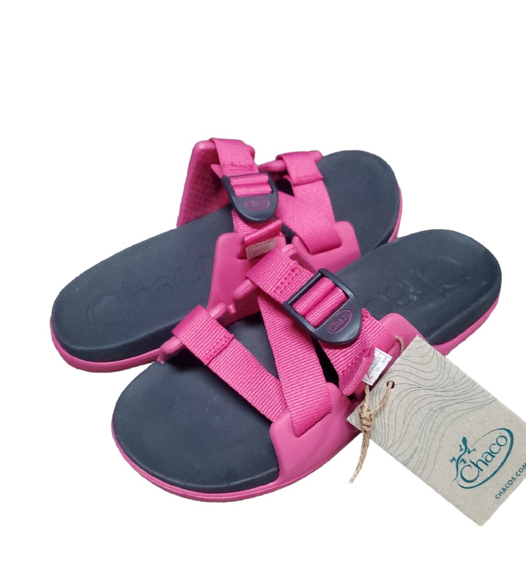 Kids Chaco Chillos Sandals Magenta Size 4 NWOB | eBay display picture 1