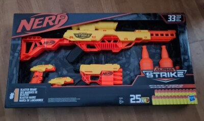 NERF Alpha Strike 33 Teile Waffenset. Nagelneu. 