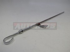 Bbc 21 Long Chrome Engine Oil Dipstick Tube Big Block Chevy 396 427 454 65-90