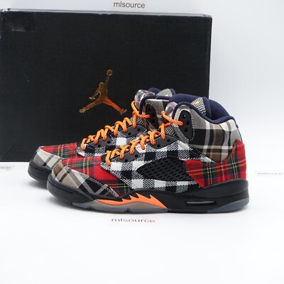 Size Youth Women's Air Jordan Retro Plaid Basketball