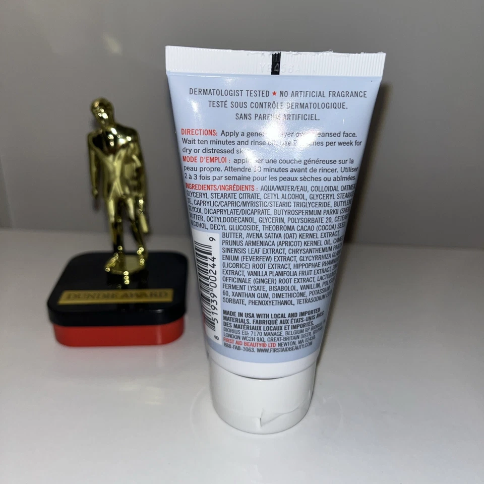 First Aid Beauty Ultra Repair Instant Oatmeal mask, Nourishing & Rejuvenate 2 OZ - Image 2 of 2