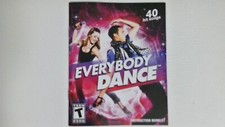 Everybody Dance Playstation 3 Instruction Manual Only