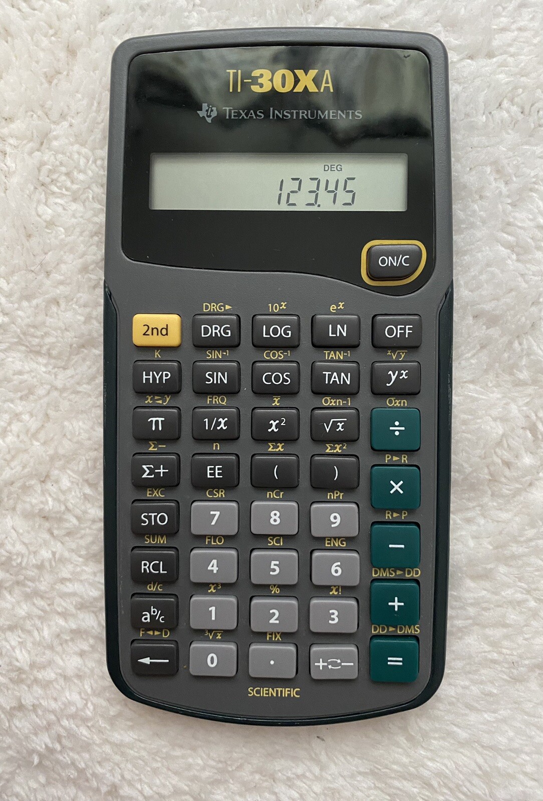 TI-30Xa Solar Texas Instruments Scientific Calculator – Biblioteca