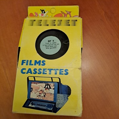 Telejet Filmcassette Viewer Projektor  ''Alles gerettet''