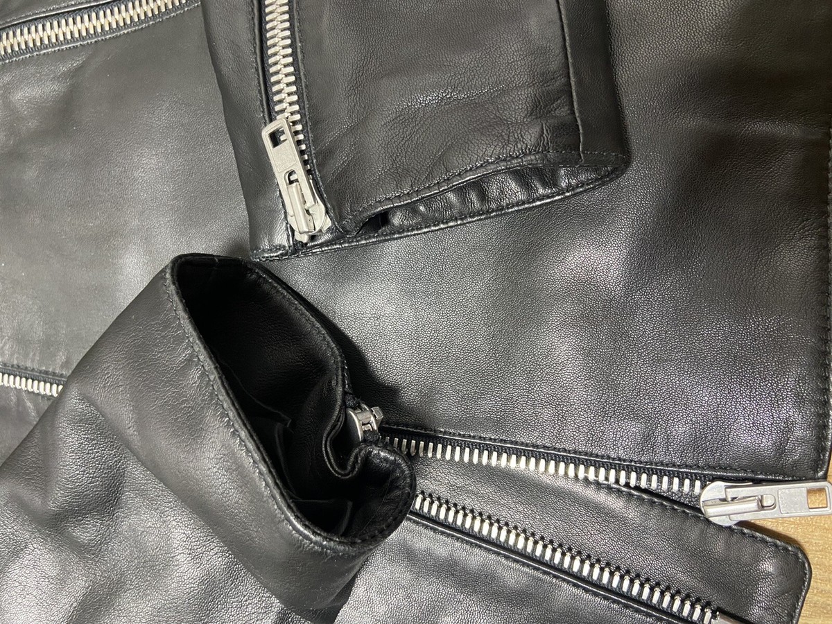 44 Maison Margiela 5-zip moto biker leather jacket | eBay 44 Maison Margiela 5-zip moto biker leather jacket | eBay
