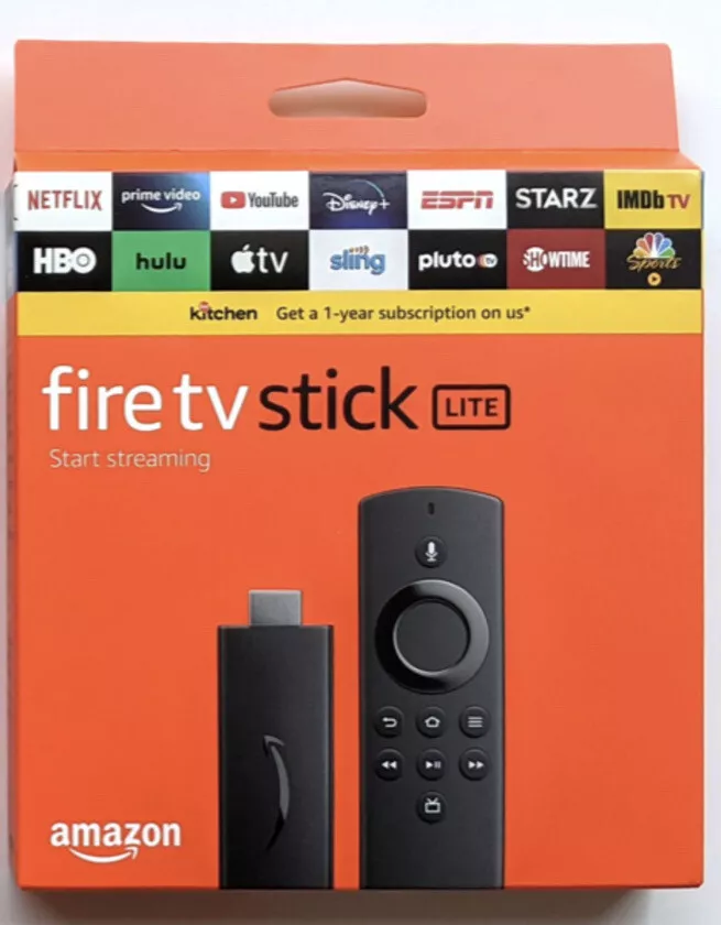 All-new Fire TV Stick Lite with Alexa Voice Remote