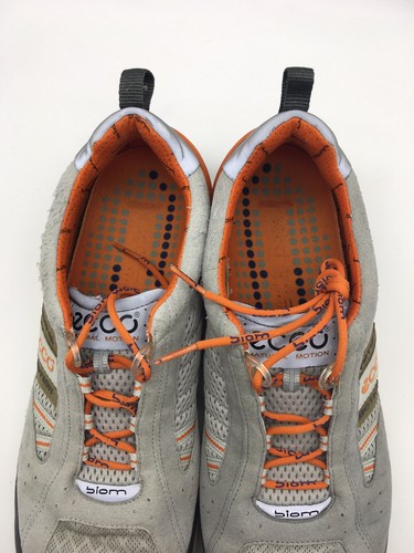 Scarpe sneakers uomo Ecco Biom Natural Motion grigio pelle taglia 44 taglia USA 11 - Foto 6 di 10