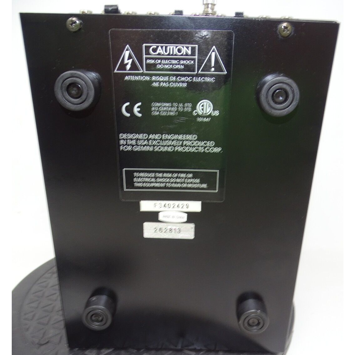 Gemini PMX-350 Stereo Mixer DJ Equipment Tested Working | eBay