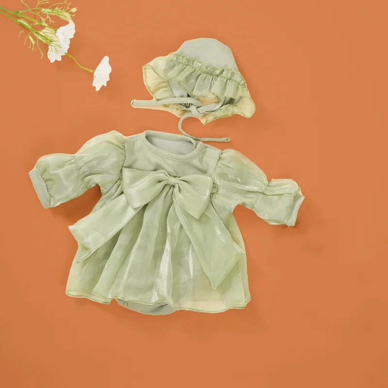 55cm Doll Clothes Dress for Reborn Girl Doll Accessories for 22inch Doll Hoodie - Image 3 of 4