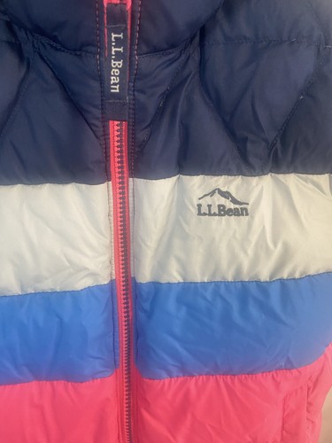 Unisex L.L. Bean Down Puffer Hooded Jacket-Size S/8-Very Nice Condition - Picture 4 of 15