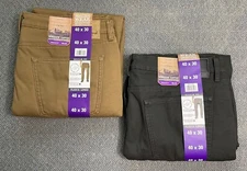 Weatherproof Vintage Men’s Fleece Lined Pant Brown or Gray