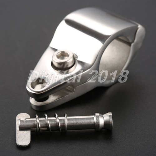 7/8" Marine Boat Yacht Hinged Jaw Slide Stainless Bimini Top Fittings Hardware E - Foto 12