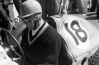 Johnny Claes, Lago Talbot T26C 1950 Motor Racing Old Photo 2