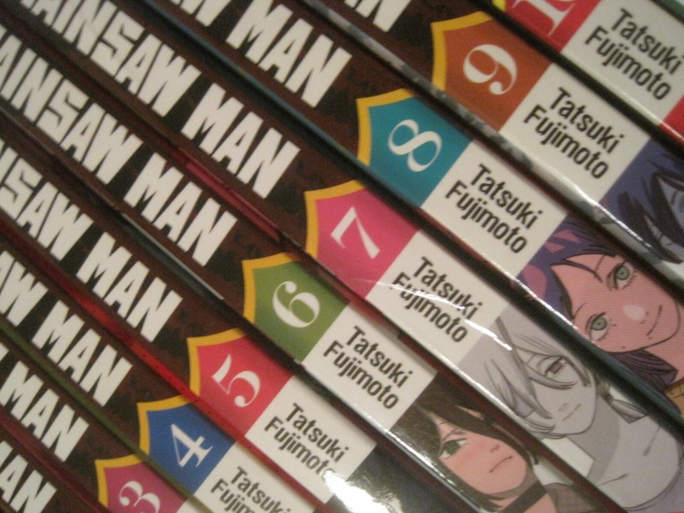 Chainsaw Man Vol 111 Box Set + Vol 1215 Manga Viz Like New eBay