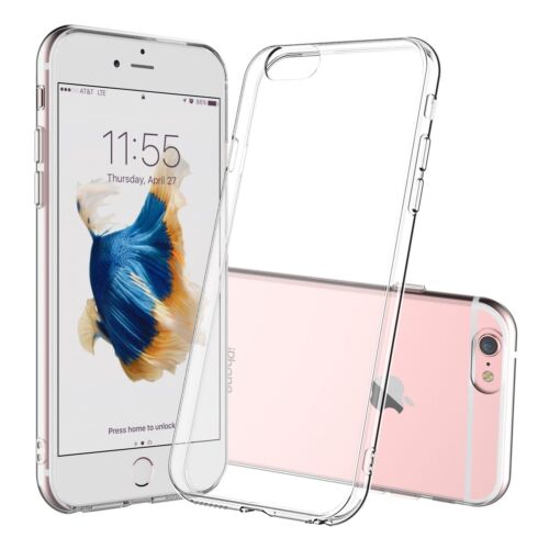 Apple iPhone 6/6s Plus Case Thin Case Cover TPU Rubber Transparent Clear Soft