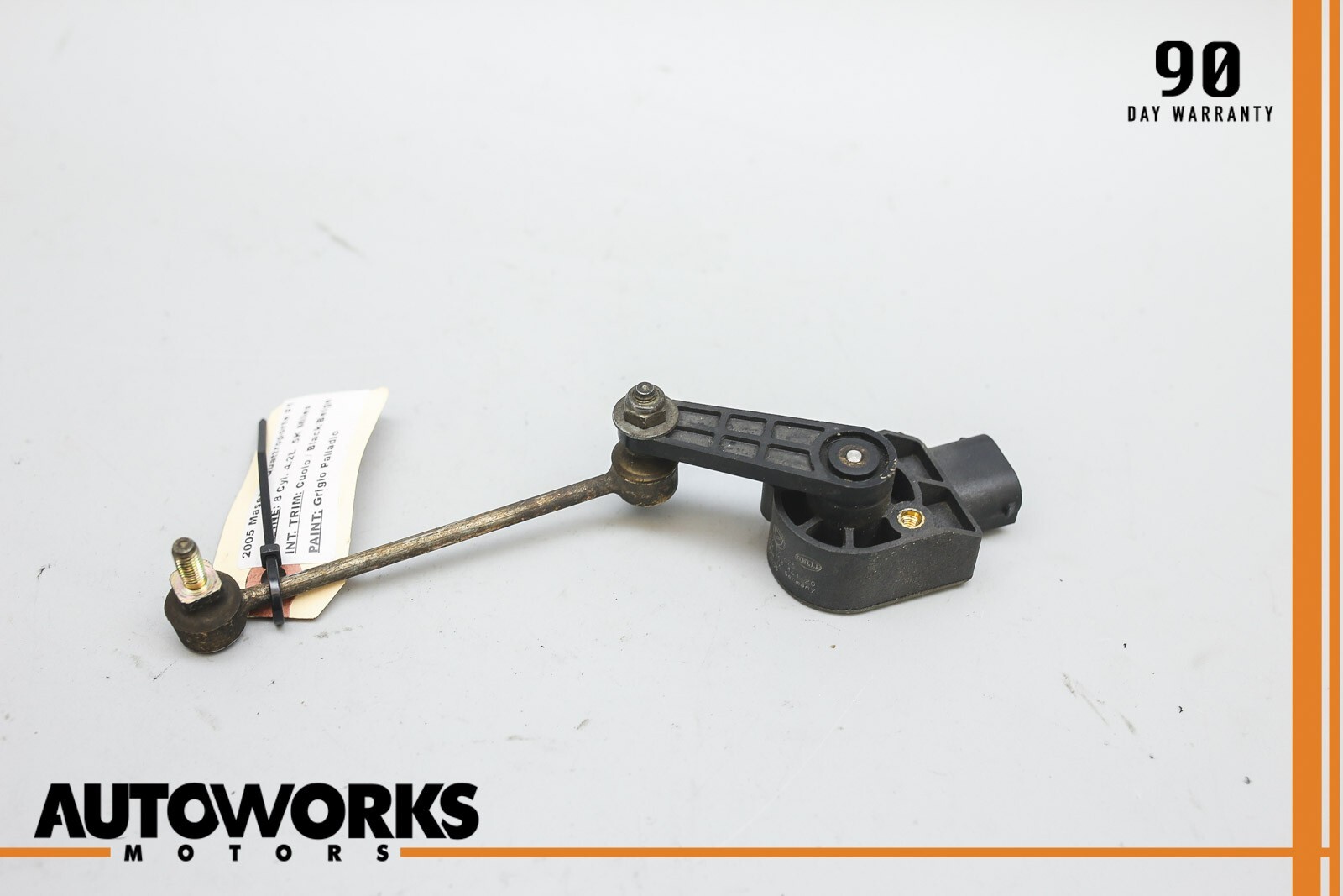 03-08 Maserati Quattroporte M139 Rear Side Suspension Height Level Sensor OEM