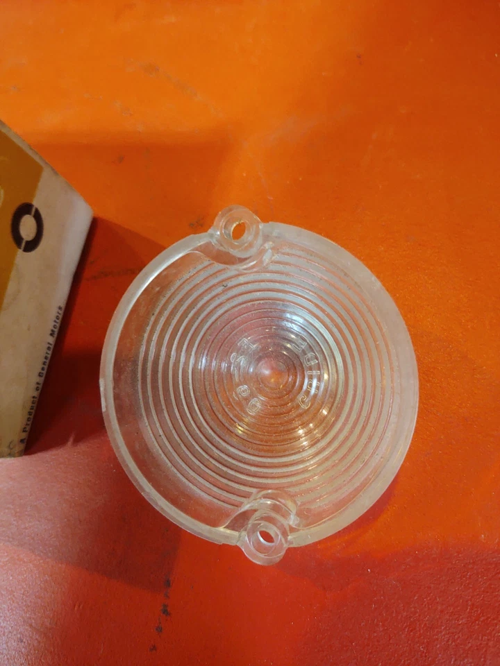 NOS GM OEM 1960 60 PONTIAC BONNEVILLE Delco Lente guía Luz de estacionamiento Lámpara giratoria Foto 4 de 4