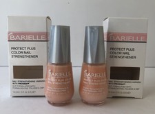 Barielle Protect Plus Color Nail Strengthener - Pink .5 oz. 2 Bottles NIB