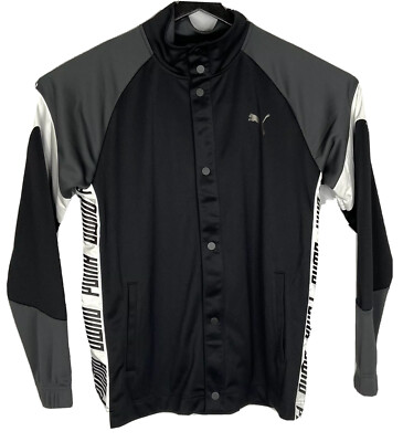 Puma  Men s A.C.E. Track Jacket Size M Color Black - Asphalt
