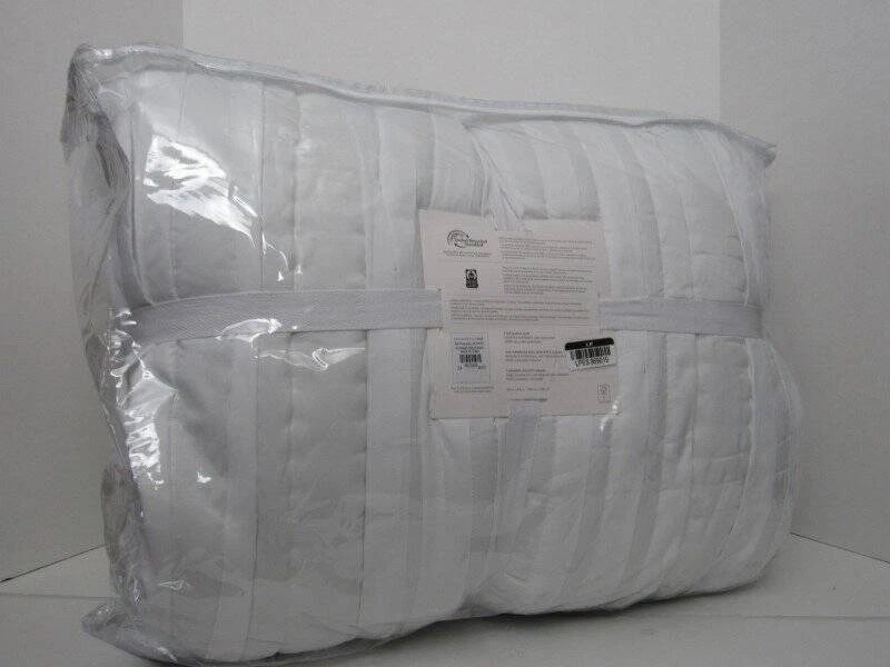 Pottery Barn Teen Pretty Pleats Quilt Full Queen White NWT - Image 2 of 4