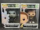 WEAPONIZED RICK  & MORTY- FUNKO POP! ANIMATION 172 + 173 - RETIRED