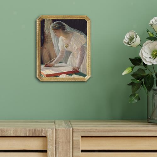 Cadre photo baroque, montage mural de table, cadre photo, œuvre d'art, cadre photo, - Photo 1/12
