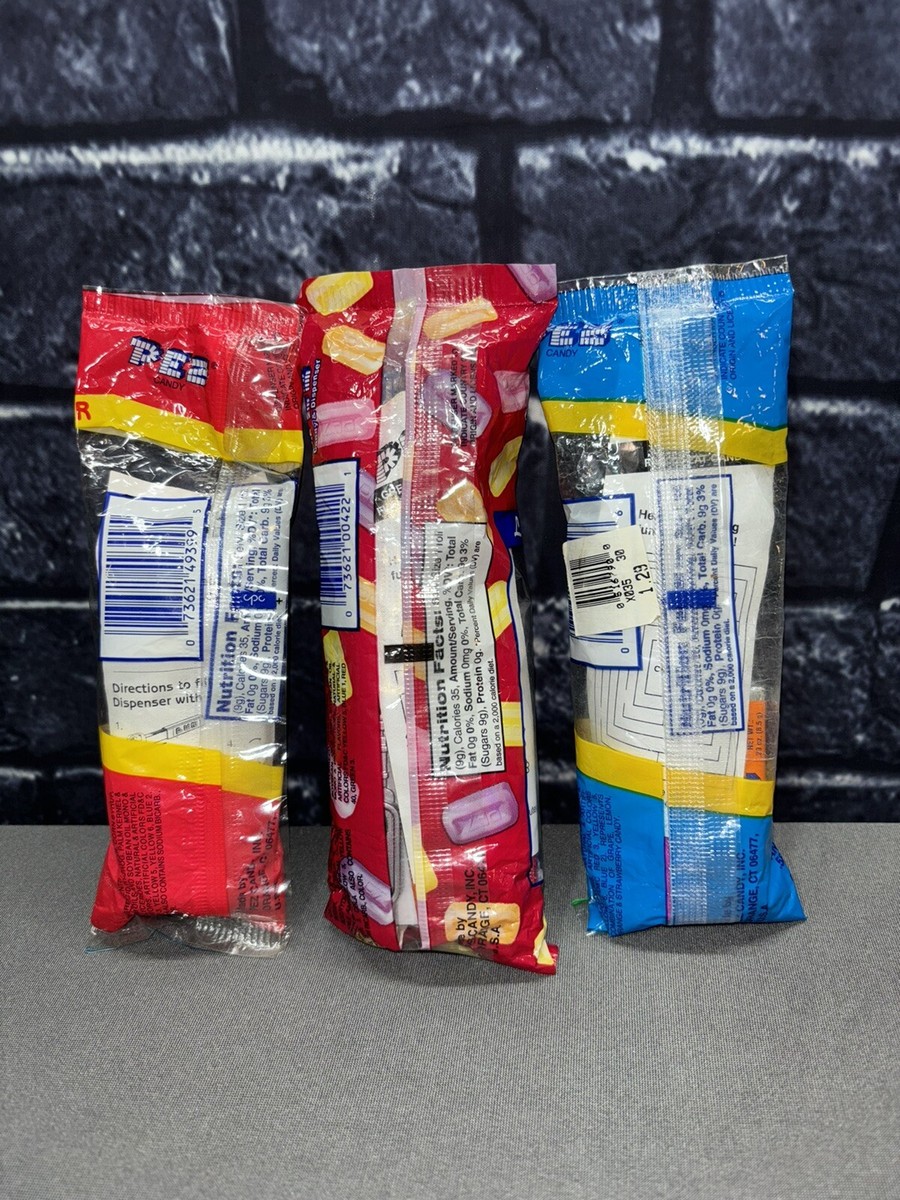 アメコミ OLDPEZ 90'sPEZ Unopened 19packs PEZ Pop Culture Perfect Birthday Gift Vintage Collectable