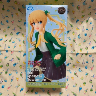 Japan Anime How to Raise a Boring Girlfriend Saekano Sawamura Spencer figure 5