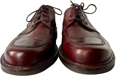 Ecco Men Helsinki Bike Toe Lace Oxford Brown Leather Dress  display picture 3