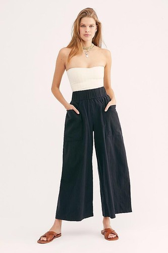 Sz S COSMIC WAY'S WIDE LEG CROPPED PULL 